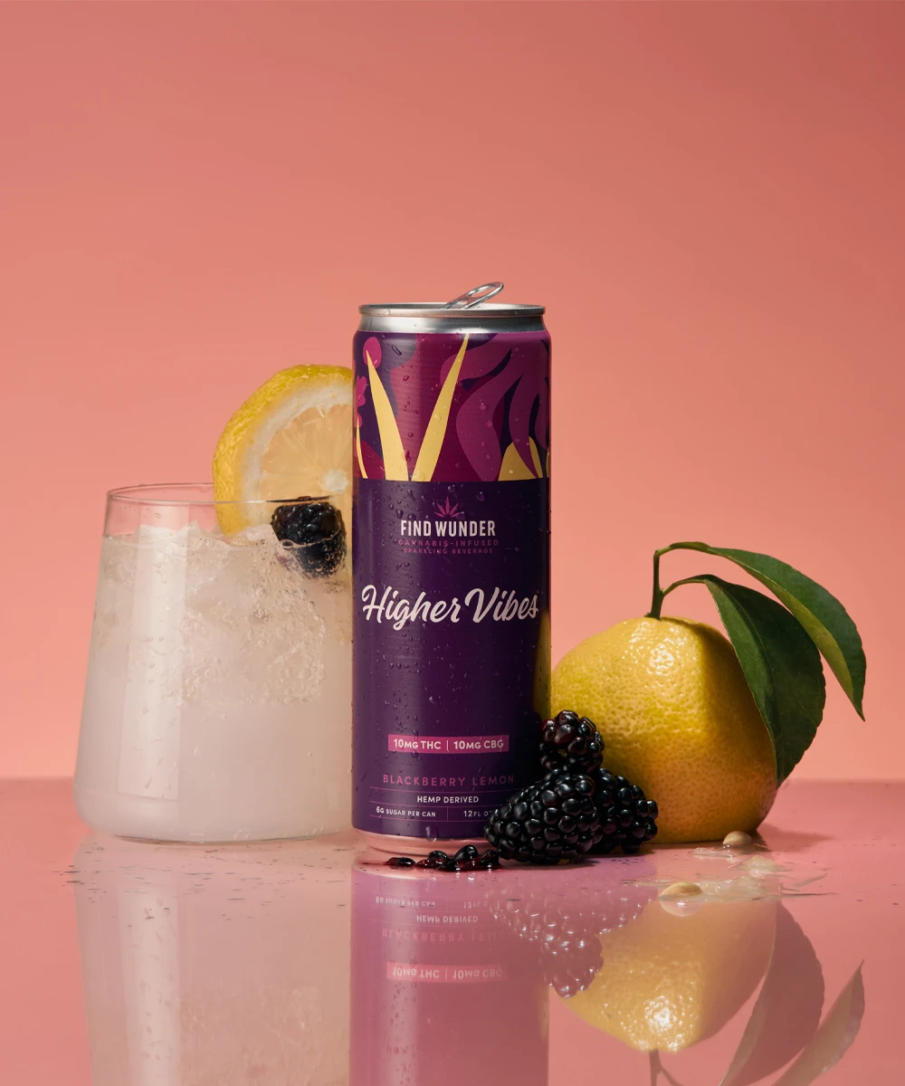 FindWunder Higher Vibes Blackberry Lemon