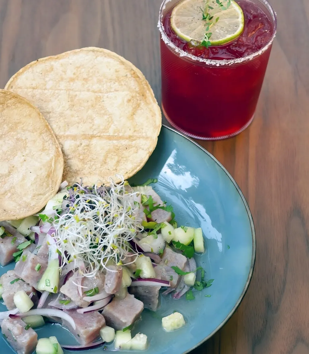 pairing a green salad with cannabis-infused lemonade or mint tea pairing a green salad with cannabis-infused lemonade or mint tea